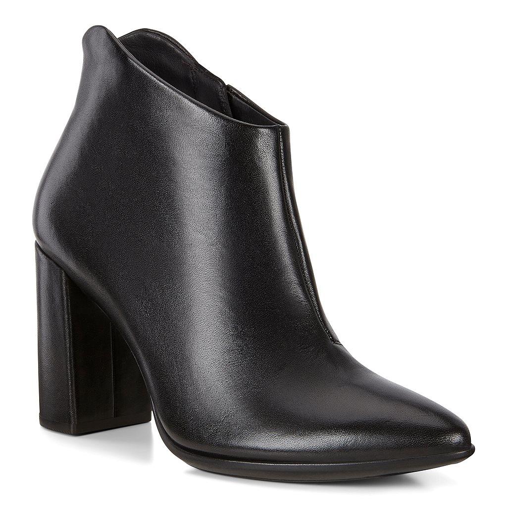 Bottes À Talons Ecco Shape 75 Pointy Block Femme Noir 5890-QGRMK